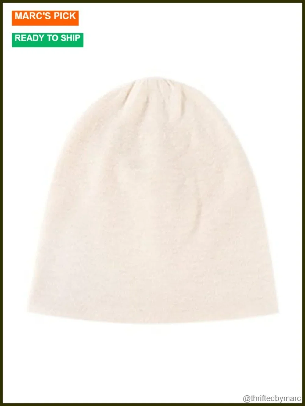 100% Merino Wool Double Layered Beanie Hat with Gift Bag